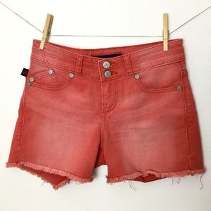 Rock & Republic Cut-Off Shorts 2 Bonnaroo Coral